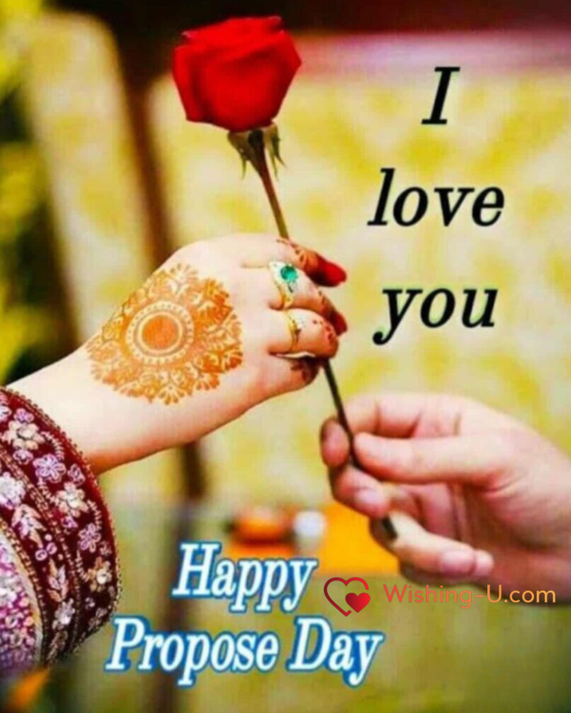 Happy Propose Day Photo
