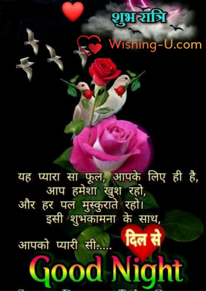 Good Night Shayari Image