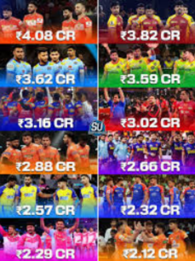 Pro Kabaddi League(PKL) Auction 2024 Sold Players List with Price.