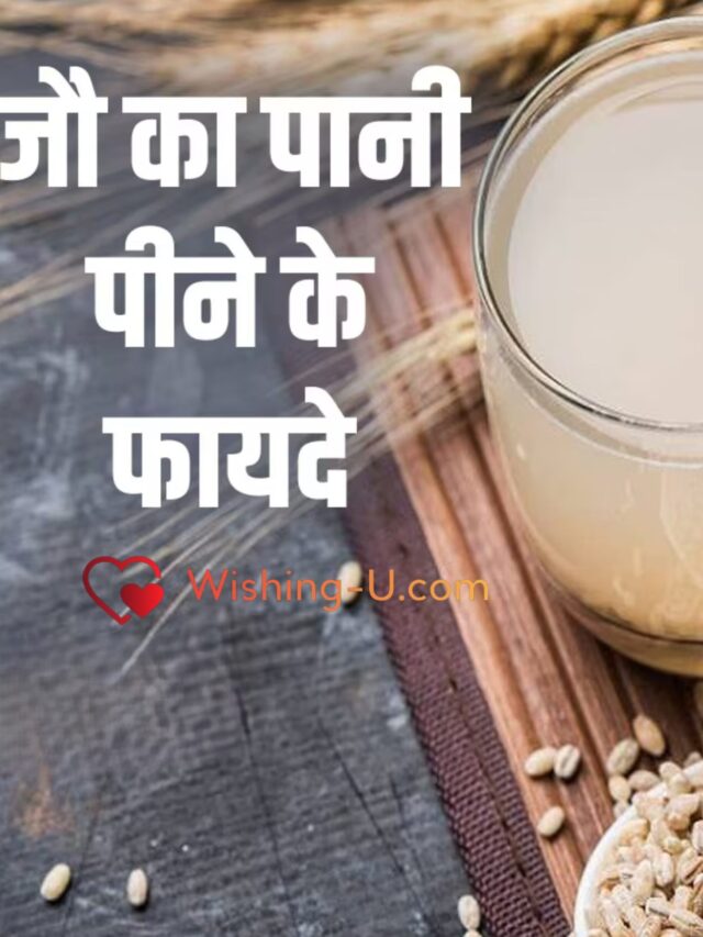 सेहत के इन 9 फायदों के लिए आपको भी करना चाहिए जौ के पानी का सेवन