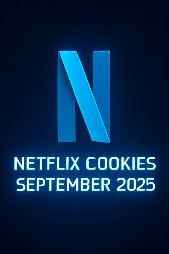 Netflix Cookies September 2025
