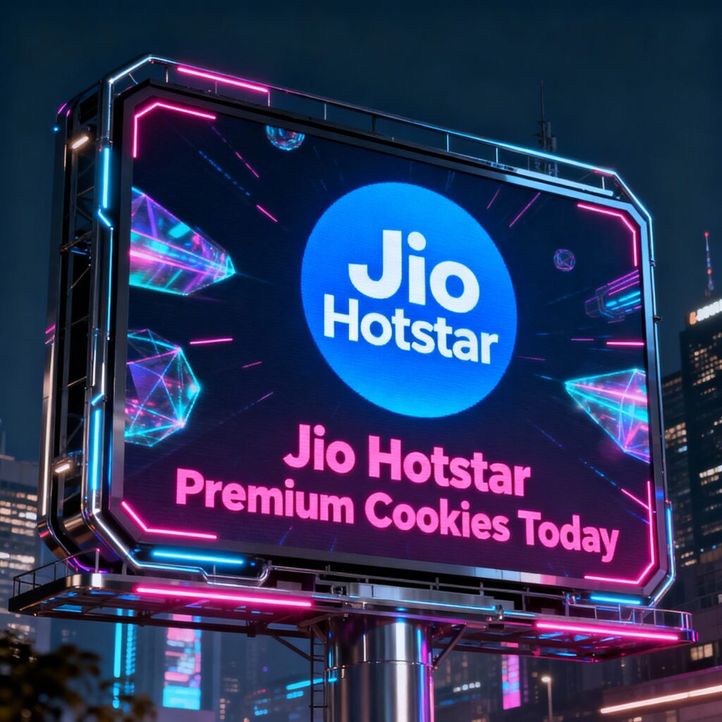 Jio Hotstar Premium Cookies Today