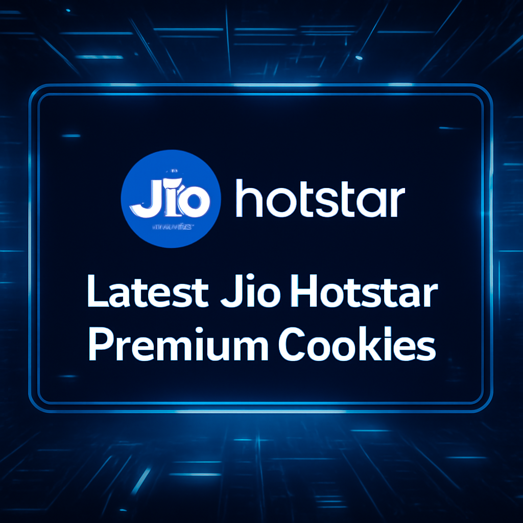 Latest Jio Hotstar Premium Cookies